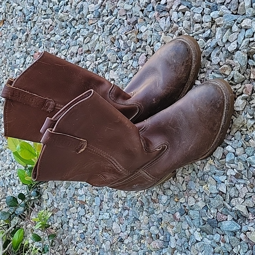 Red Wing Steel Toe Cowboy Boots